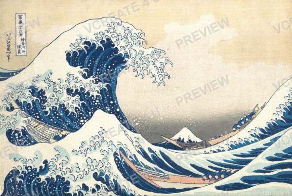 The Great Wave off Kanagawa — Hokusai