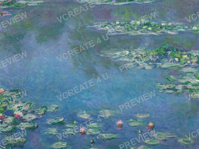 Water Lilies — Claude Monet – digital art download preview