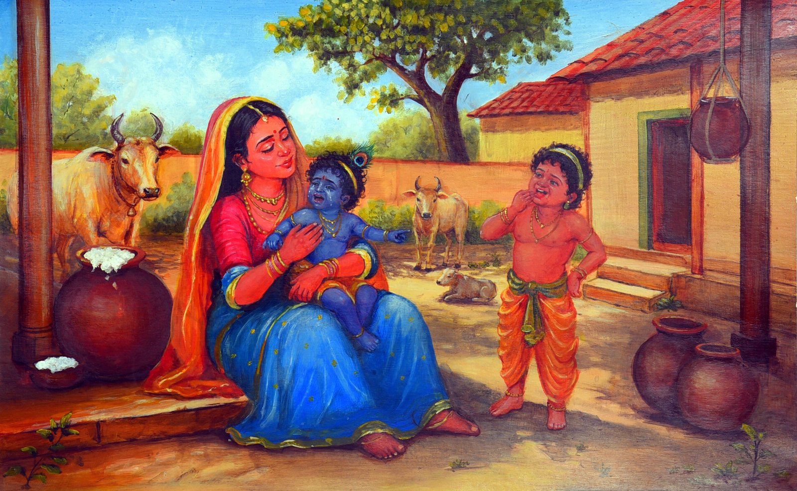 Yashoda’s Little Krishna