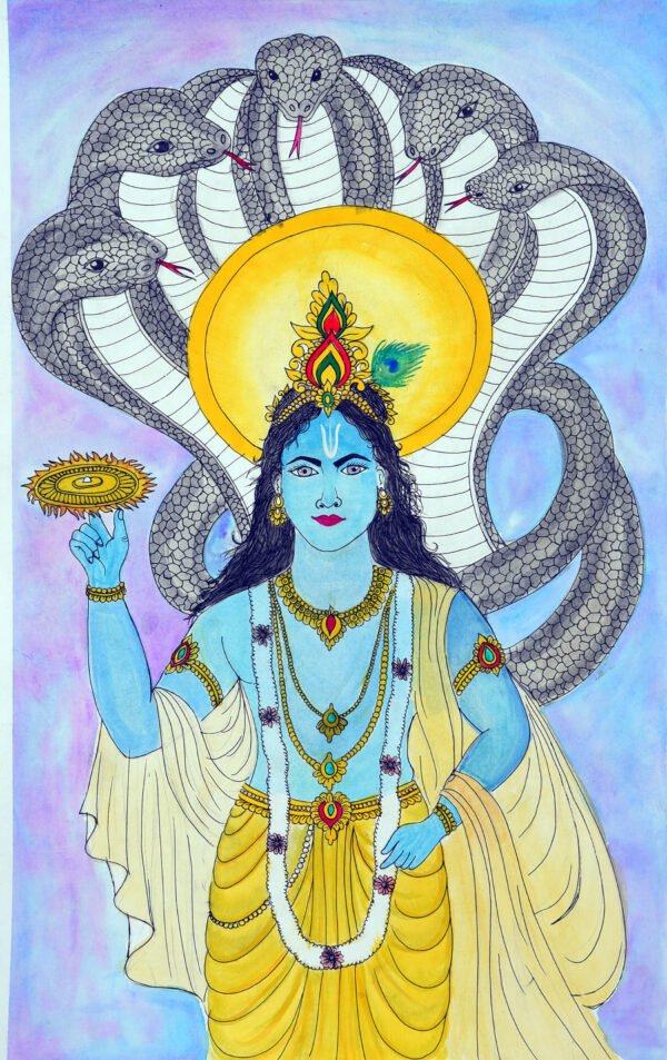 The Majestic Glory of Lord Vishnu