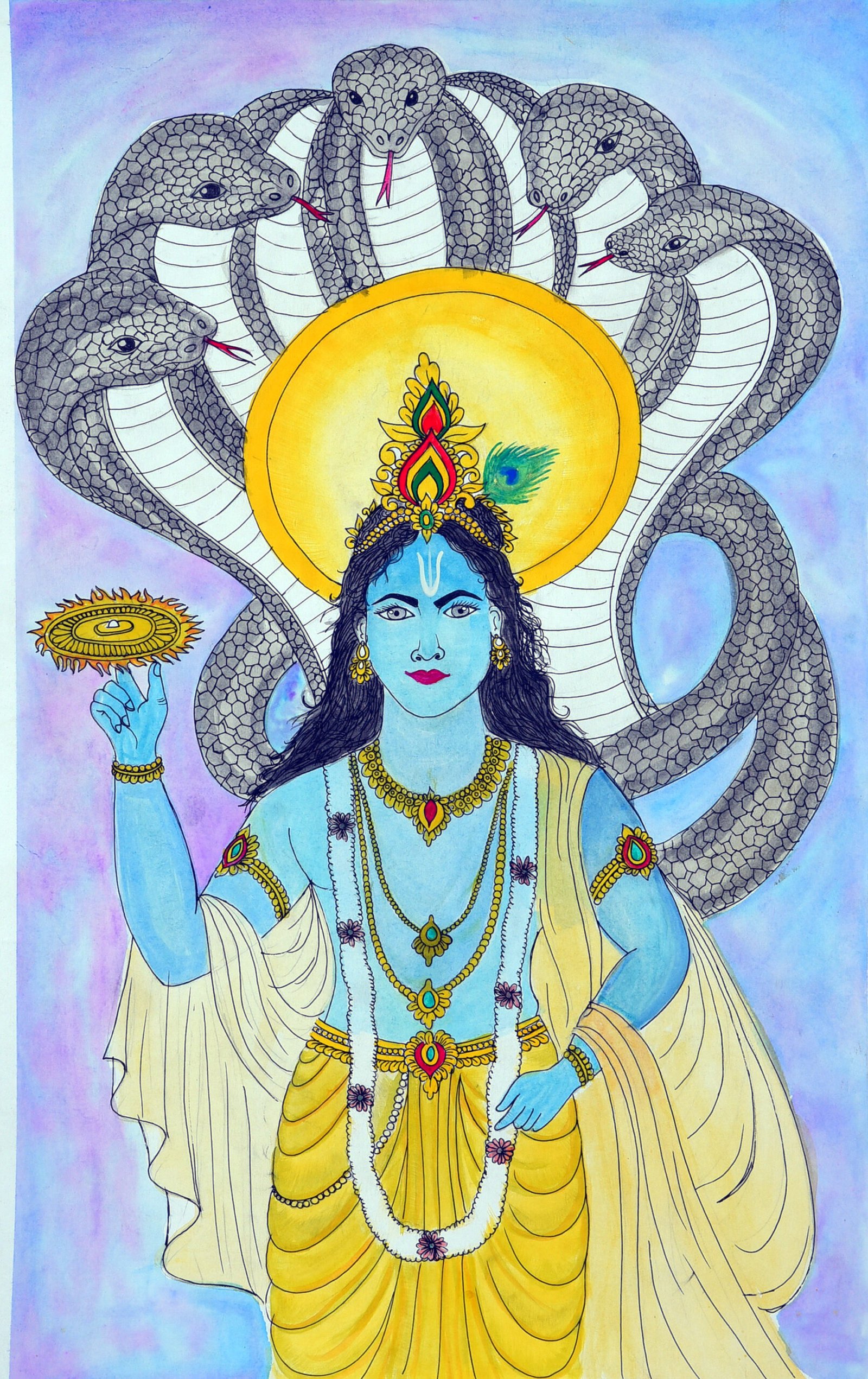 The Majestic Glory of Lord Vishnu