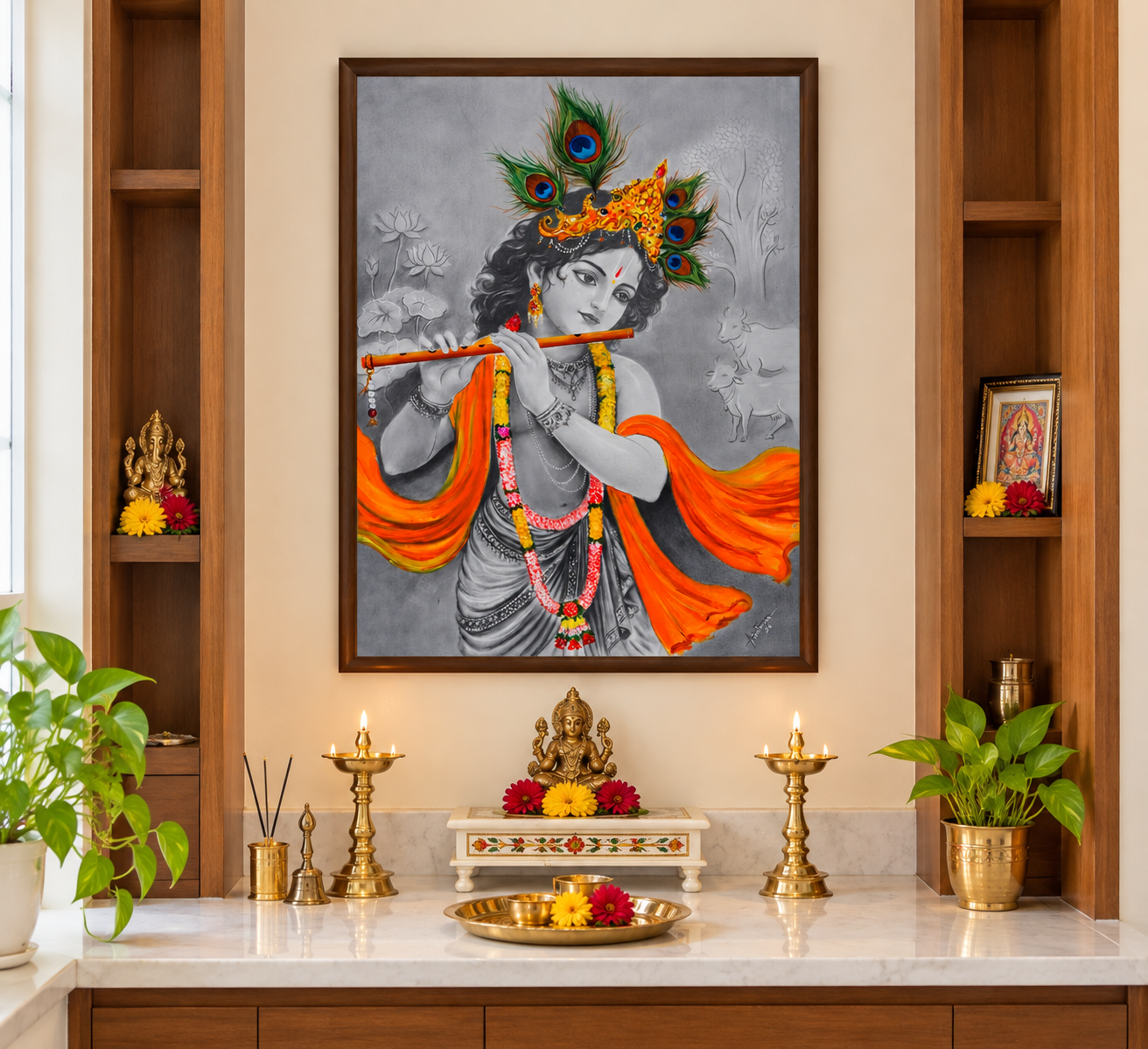 Divine Melody of Krishna - Image 2